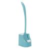 Long-handled Sanitary Brush Cleaning Curved Corner Toilet Brush with Base