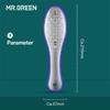 MR.GREEN Foot File Double Sided Pedicure Foot Care Tools Professional Callus Remover Foot Rasp Stainless Steel Foot Scrubber For Feet MR-2205