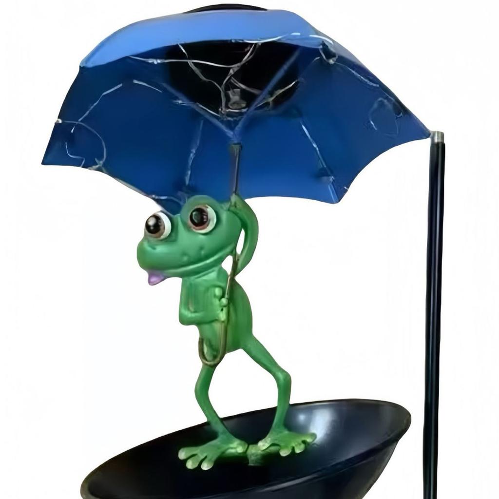 Солнечные садовые фонари в виде животных для улицы, уличная кормушка для птиц с зонтиком, солнечная кормушка для колибри для двора, балкона, лужайки, дорожки, улицы