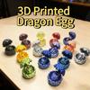 Creative 3D Printed Dragon Egg Mini Artistic Dragon Egg Statue Dragon Figure  Office Ornaments