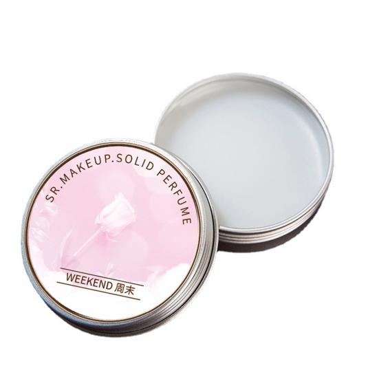 Женский твердый парфюм, длительный цветочный аромат, ароматный бальзам для тела