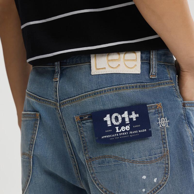 Lee Мужские джинсы 101 Classic Straight-Leg с охлаждающим эффектом