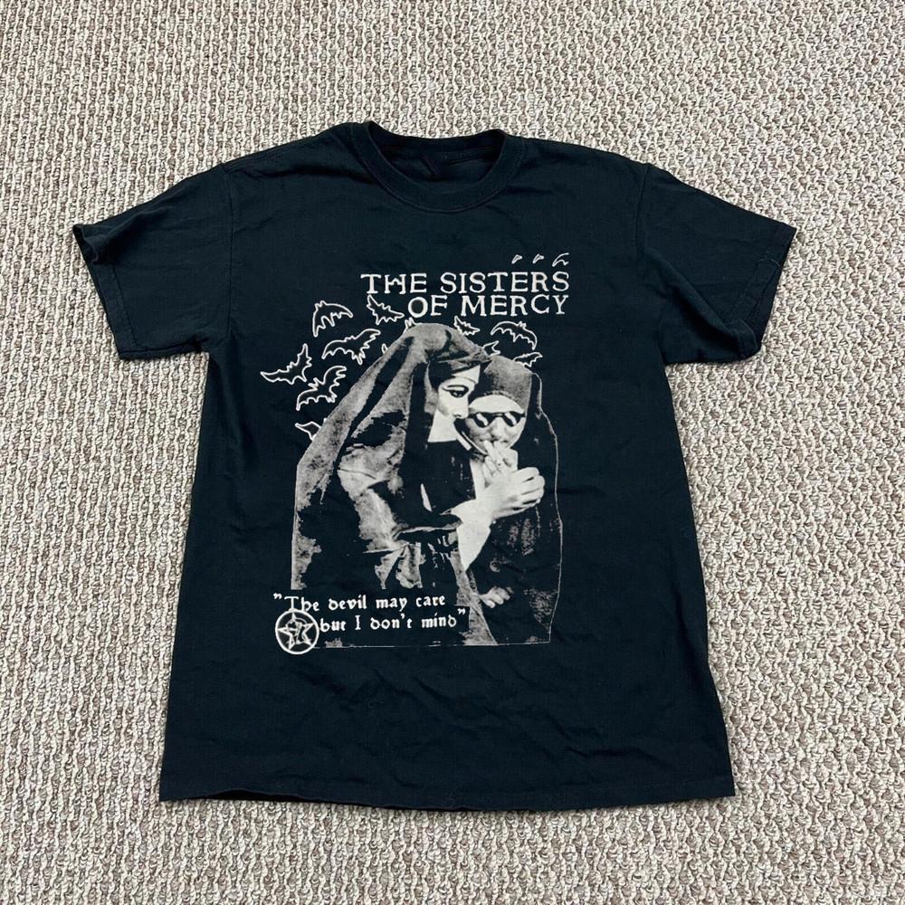 Футболка с коротким рукавом The Sisters of Mercy Черная Мужская Женская S-5XL MD584 Унисекс Футболка