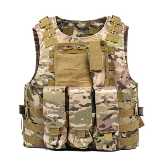 Тактический жилет для детей и взрослых, регулируемый, тренировочный, защитный, с множеством карманов, боевой жилет для охоты, активного отдыха, страйкбола, пейнтбола, косплея