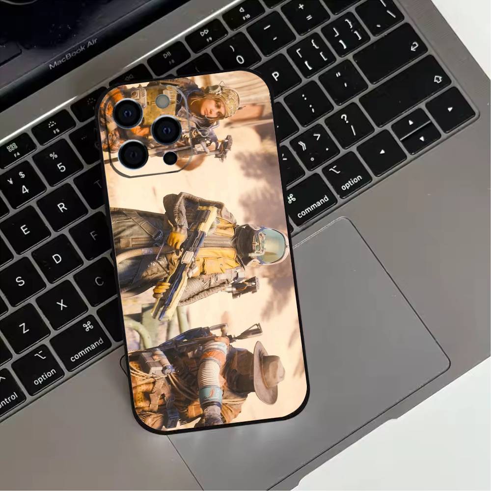 H-HOT GAME A-ARC Raiders Phone Case For iPhone 17,16,15,14,13,12,11 Plus,Pro Max,XS,Soft Silicone Black Cover