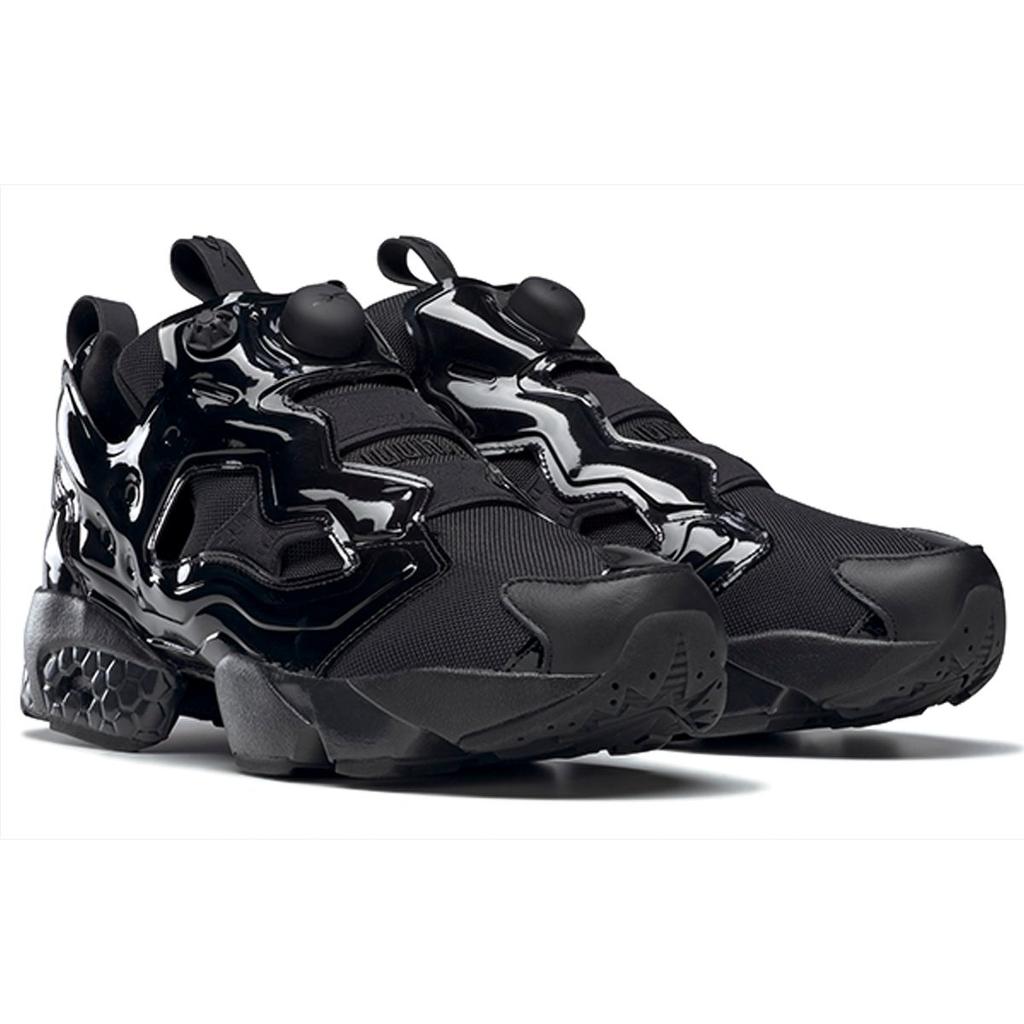 Juun J X Reebok InstaPump Fury OG Black Unisex Sneakers True-Grey-8 Porcelain H02475