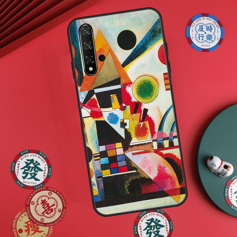 Wassily Kandinsky Abstract Artistic For Huawei Nova Y60 Y70 Y90 Y72 Y73 Y61 Y91 7i 8i 11i 12i 12s 9 10 SE P20 P30 P40 Lite Case
