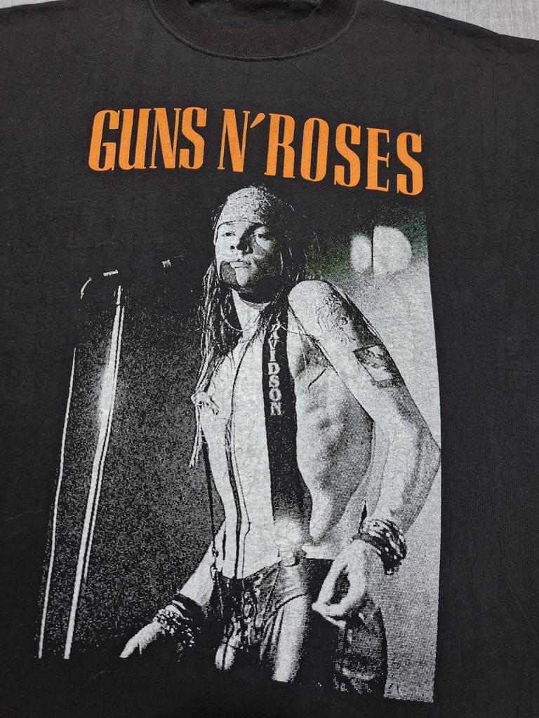 Axl Rose Live In Concert Band T Shirt Black Unisex Size S-5XL EM1495