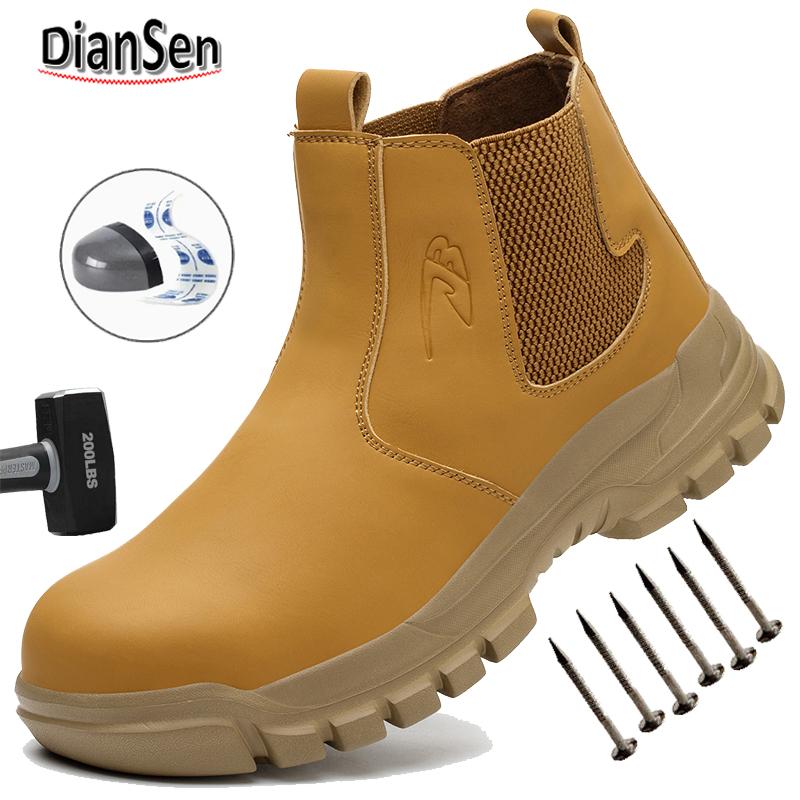 Рабочие кроссовки мужские неубиваемые туфли рабочие защитные туфли со стальным подноском устойчивые к проколам мужская защитная обувь