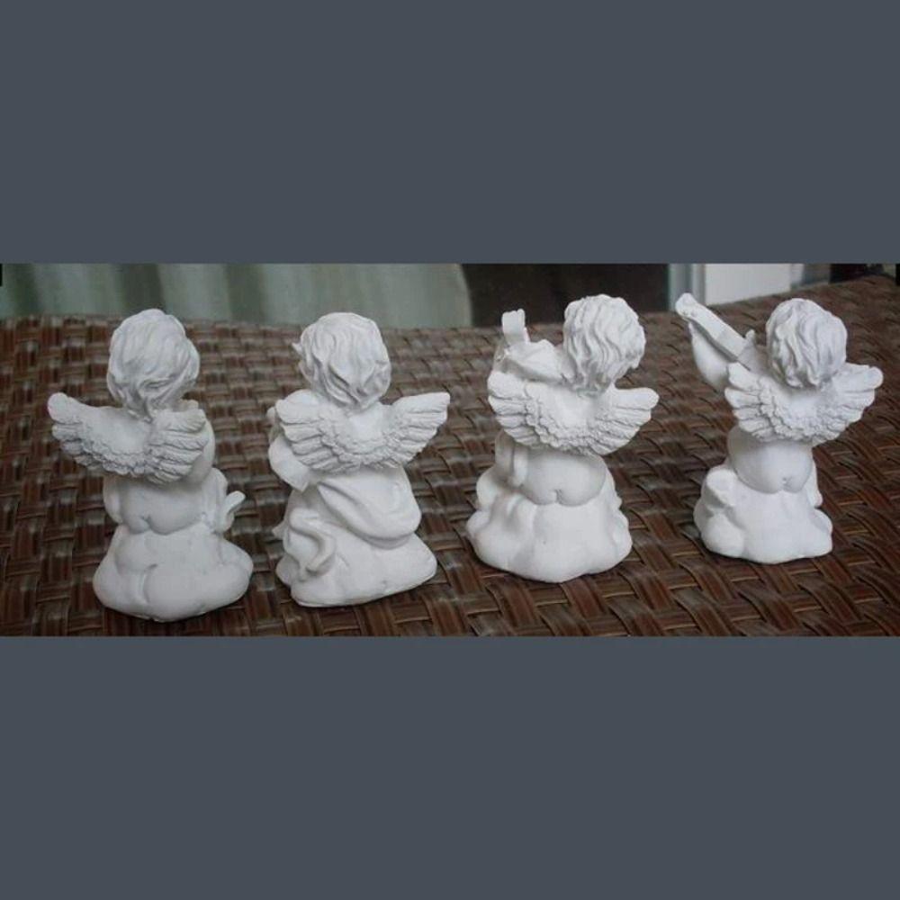 Decoration Guardian Angel Character Sculpture Garden Ornaments Desktop Figurine Cupid Angel Statue