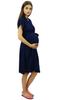 Bimba Maternity Robe Nursing Coverup With Side Shoulder Buttons Baby Shower