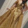 2025 European & American Retro Elegant Women's Autumn Palace Evening Dress with Large Swing