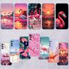 RP31 Flamingos Pink bird Transparent Phone Case for Samsung Galaxy A04 A04S A14 A23 A34 A54 M23 M33 M52 M53