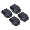 10pcs Car Deer Whistles Adhesive Vehicle Deer Warning Devices for Automotive Trucks Motorcycles Black