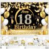 Happy 18th 70th Birthday Party Banner Photography Backdrop 18 70 Years Old Birthday Decorations Supplies Background Banner Photo