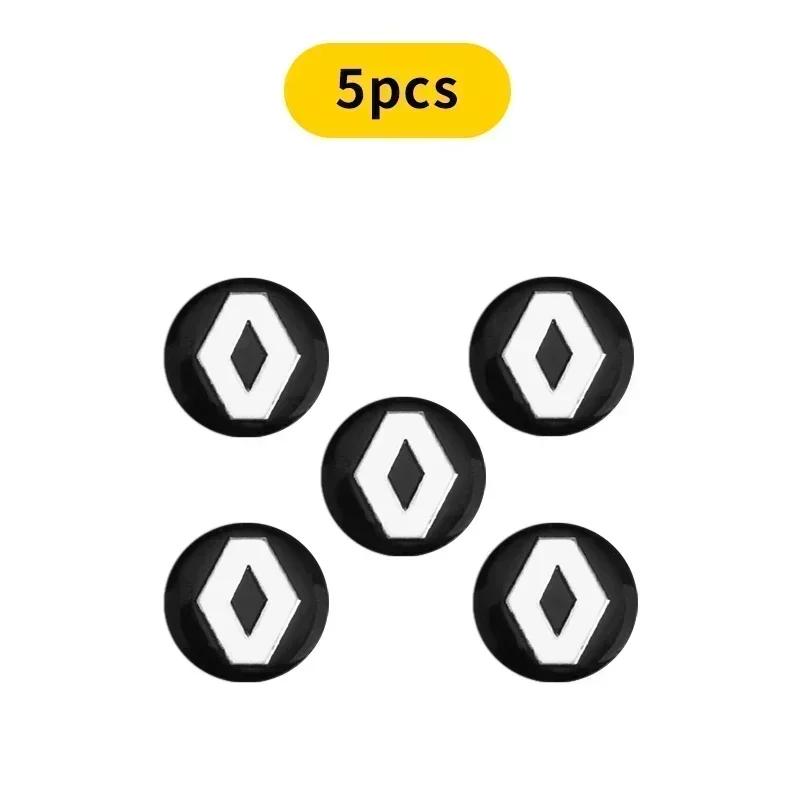 Interior Stickers For Renault Clio Koleos Megane Espace 3 QM6 Kadjar Captur Scenic Fluence Accessories 14mm Car Remote Control K