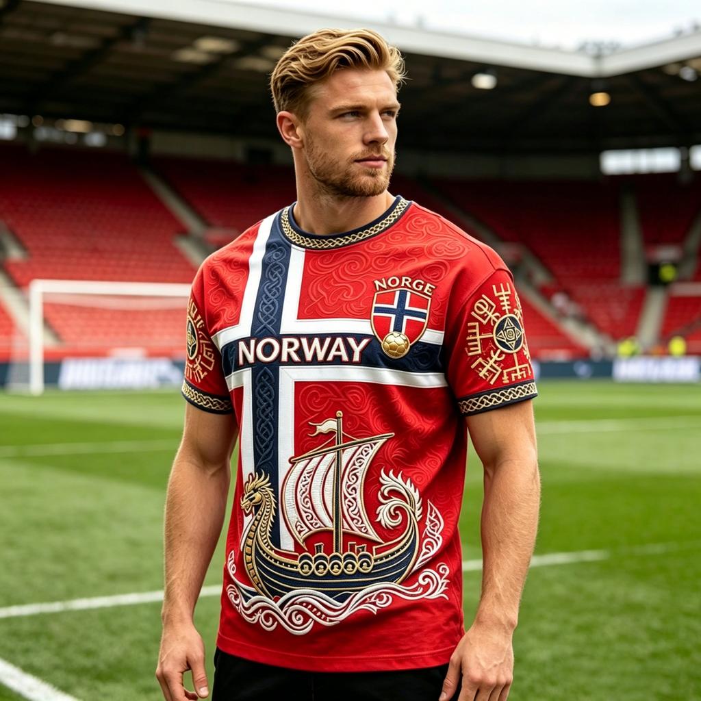 Men's Casual Printed Round Neck Short Sleeve T-Shirt, Lightweight and Breathable
