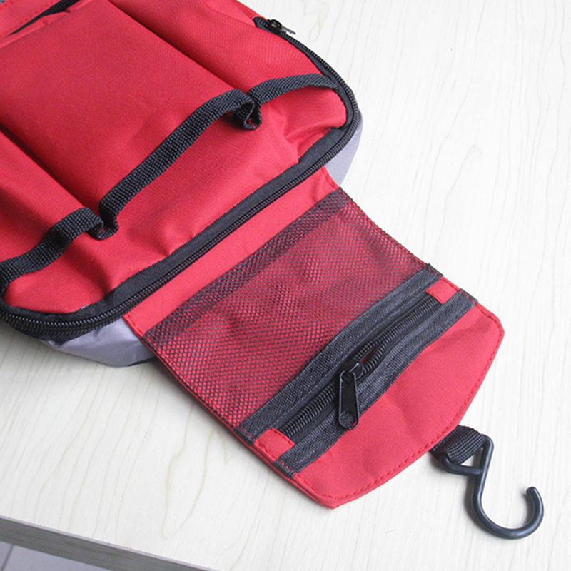 Модная женская мужская сумка на молнии для путешествий, туалетные принадлежности, органайзер для макияжа, подвесные сумки для туалета