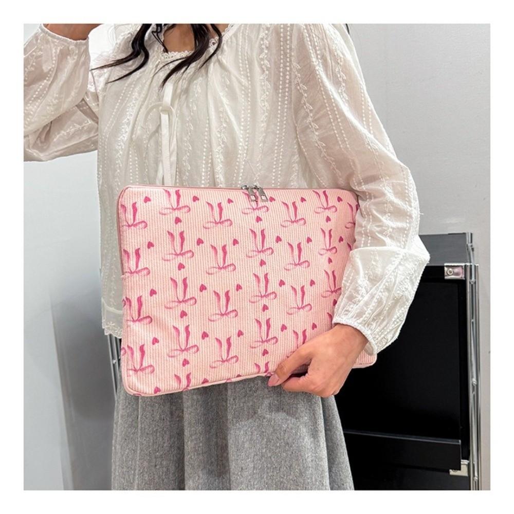 Shockproof Laptop Sleeve Bow Print Tablet Case New Laptop Case  Travel