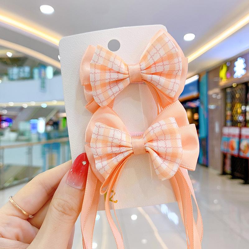 Новые корейские заколки с бантом принцессы, милые заколки для волос, детские милые заколки для волос для девочек, женские заколки, заколки, аксессуары для волос