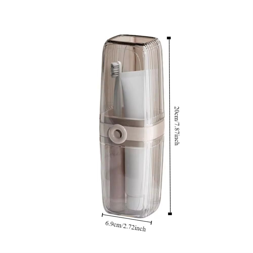 Portable Mouthwash Cup Light Luxury Toothbrush Box Lightweight Brushing Cup  Bathroom
