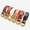 Trendy Pu Leather Waist Belt For Women With Minimalist Aesthetic And Classic Fastener