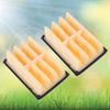 2PCS Rectangular Air Filter Cleaner Chainsaw Accessory for Husqvarna 261 262 268 272 272XP 394