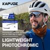 Kapvoe Fashion Ultralight Photochromic Cycling Glasses Men Road Bike Sunglasses MTB Women Windproof UV400 Bicycle Running Glasse 7
