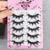 Japanese Wet Eye Lashes Wet Fake Lashes Women's Beauty False Eyelashes  for Comic Cosplay