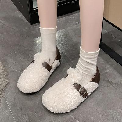 Женские балетки с круглым носком, с мелким вырезом, слипоны, туфли Лолиты, замшевые, однотонные, для улицы, для отдыха, на каждый день, zapatos mujer