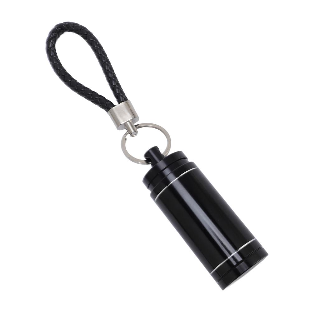 Металлическая бутылка для хранения из алюминиевого сплава, легкая, водонепроницаемая, переносная металлическая емкость для хранения для путешествий