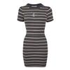 Jack Wills Womens/Ladies Striped Ribbed Bodycon Dress