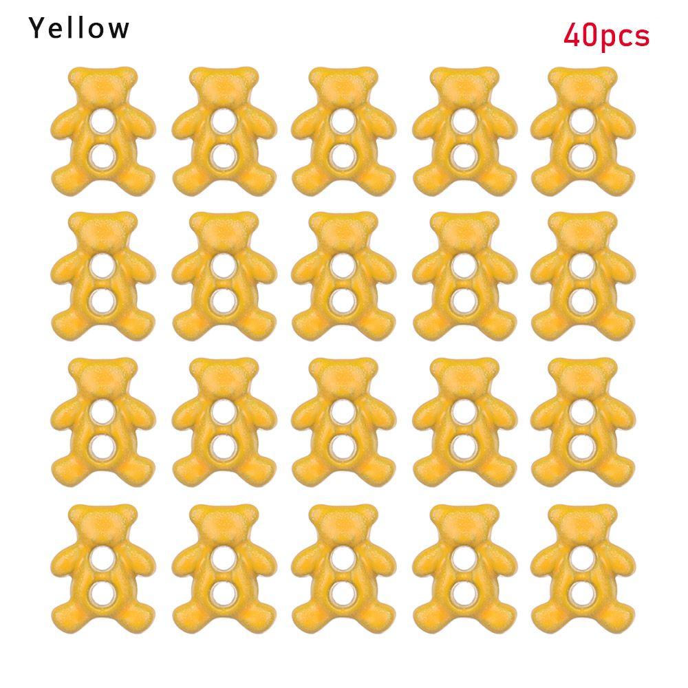 Craft Bear Pattern Decoration DIY Doll Clothes Mini Buttons Clothing Sewing Buckle Metal Buckles
