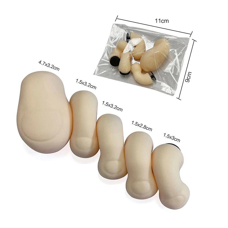 5 шт./компл. подвеска для обуви на большой палец ноги, украшение, имитация личности, забавный креативный аксессуар для обуви, сделай сам