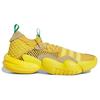 Adidas Мужские кроссовки Trae Young 2 Hazy Yellow почти желтые, темно-зеленые IG4793