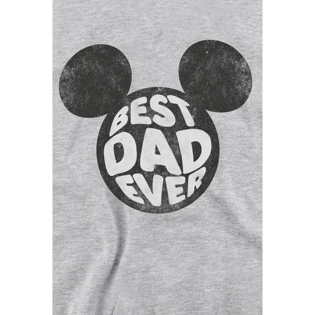 Disney Unisex Adult Best Dad Ever Mickey Mouse Sweatshirt