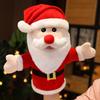 Кавайная мягкая игрушка-марионетка на руку Панда Динозавр Дракон Утка Лось Милая мягкая игрушка Кукла Рождественский подарок для мальчиков и девочек