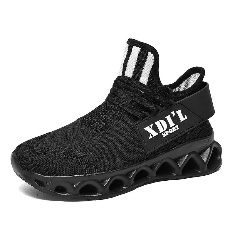 Новая полая плетеная сетка на толстой подошве, легкая и дышащая повседневная спортивная обувь для пар, мужская и женская обувь на все сезоны