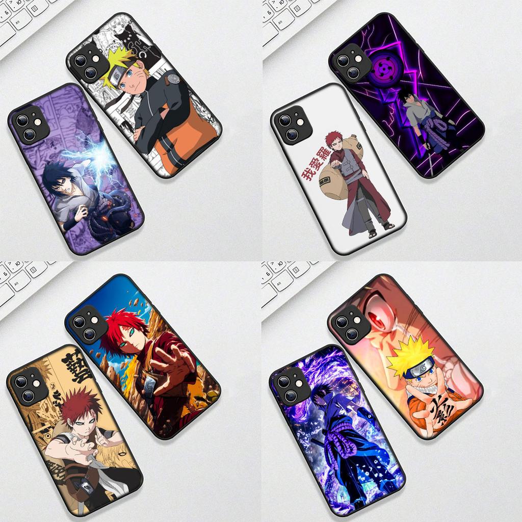 Casing for Apple iPhone 17 Pro XS Max Air 6 7 8 Plus 5 + SE 2022 SE2 16E Phone Cover Protective Case Gaara Narutos Uchiha Sasuke