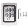 IP68 Waterproof Metal Door Access Control Card Password Backlight Keys Wiegand26 for Home Office