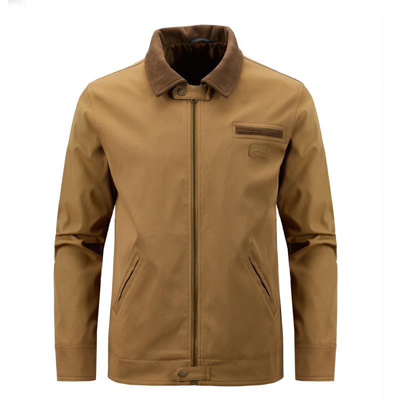 Винтажная куртка Tooling Jacket Мужская куртка с лацканами American Trend Осень Повседневный Топ