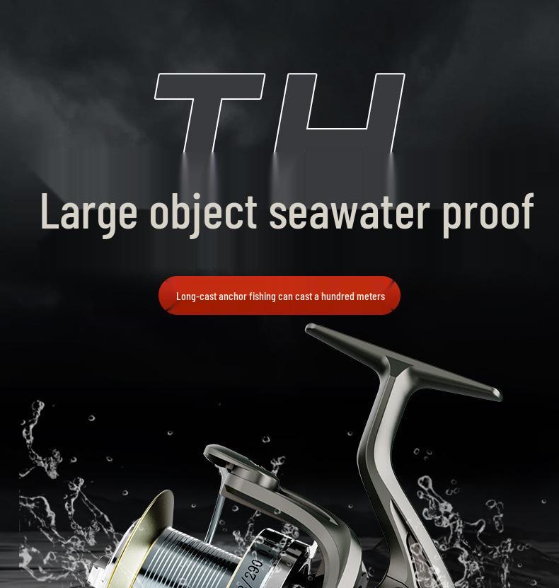 Спиннинговая катушка для дальнего заброса: Морской якорь-удилище для спиннинговой ловли, устойчивый к морской воде