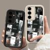 Матовый чехол TPU с принтом на каждый день для Samsung S25 S24 FE S23 Ultra S22 A16 A55 A54 A35 A15 A34, защита объектива, мягкий силиконовый противоударный чехол для телефона