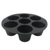 6/7/8 Inch 7 Cup Round Food Grade Cake Mold Non-stick Easy To Clean Air Fryers Accessories Silicone Universal Muffin Cake Cups Bakery Supplies