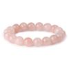 Rose Quartz Natural Stone Power Stone Bracelet Love Luck Health Luck Love Success Circumference [Nanto Tenseki] (Inner 17cm)