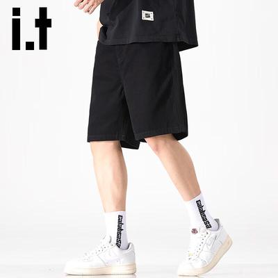Джинсовые шорты Izzue It мужские свободные прямого кроя