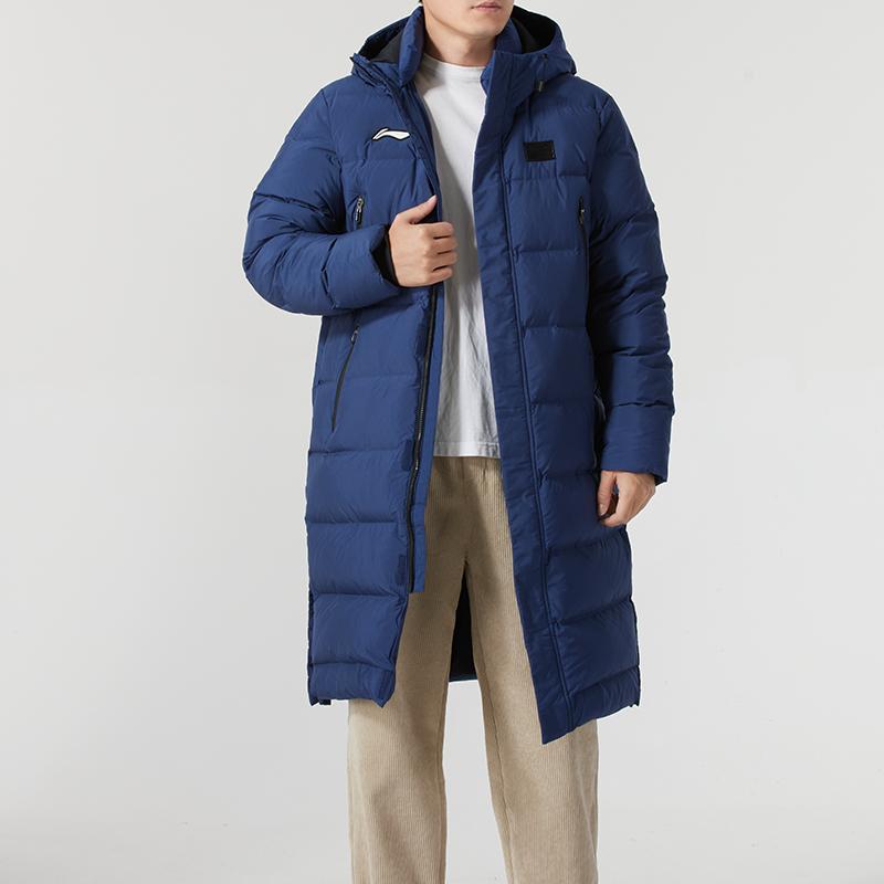 Пуховик Li Ning Унисекс Темно-синий AYMU343-2