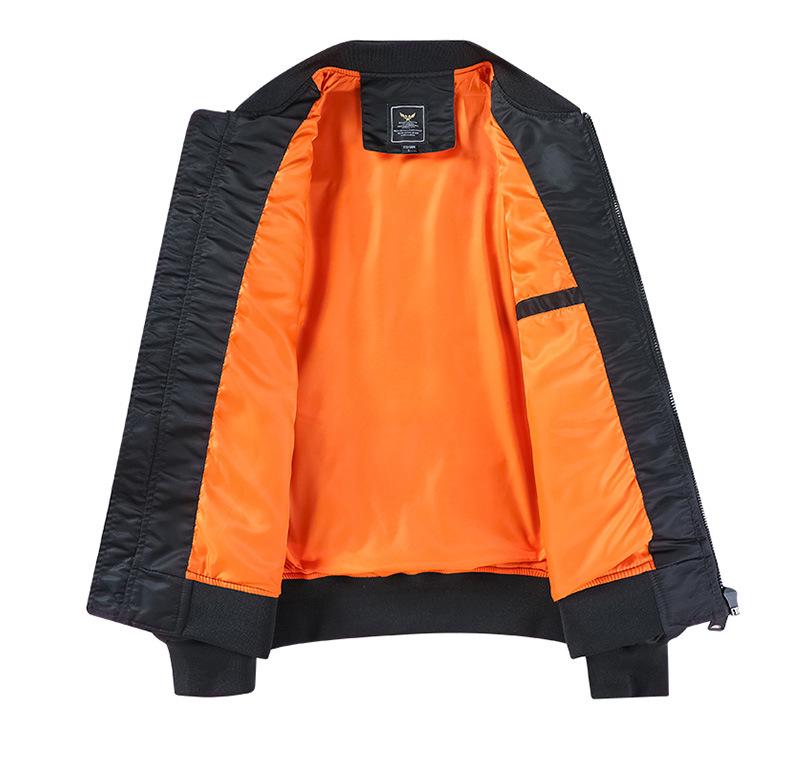 Куртка-бомбер ВВС MA1: Вышивка Самолет и Тигр, Большой размер, Верхняя одежда для работы