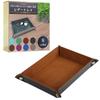 Ideamall Прямоугольный кожаный поднос, Поднос для мелких предметов, Аксессуаров, Ключей, Часов, Колец, Коробка для хранения, Внешний вид натуральной кожи (коричневый)
