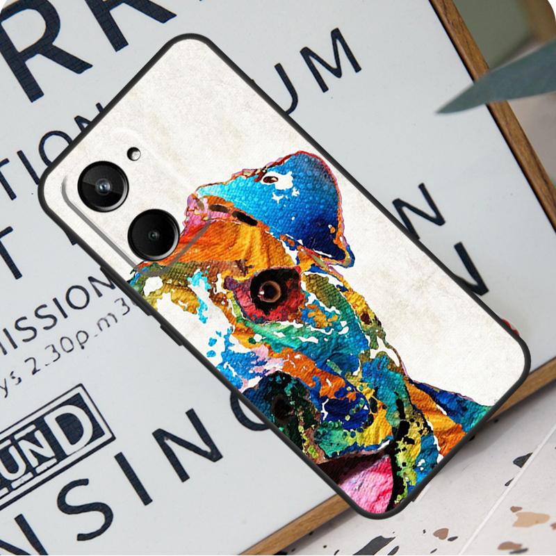 Питбуль Прекрасная Домашняя Собака Питбуль Для Realme 12 11 10 9 Pro Plus GT5 GT Neo 6 C55 C53 C51 C35 C33 C30 C25s C21Y C31 C67 Чехол